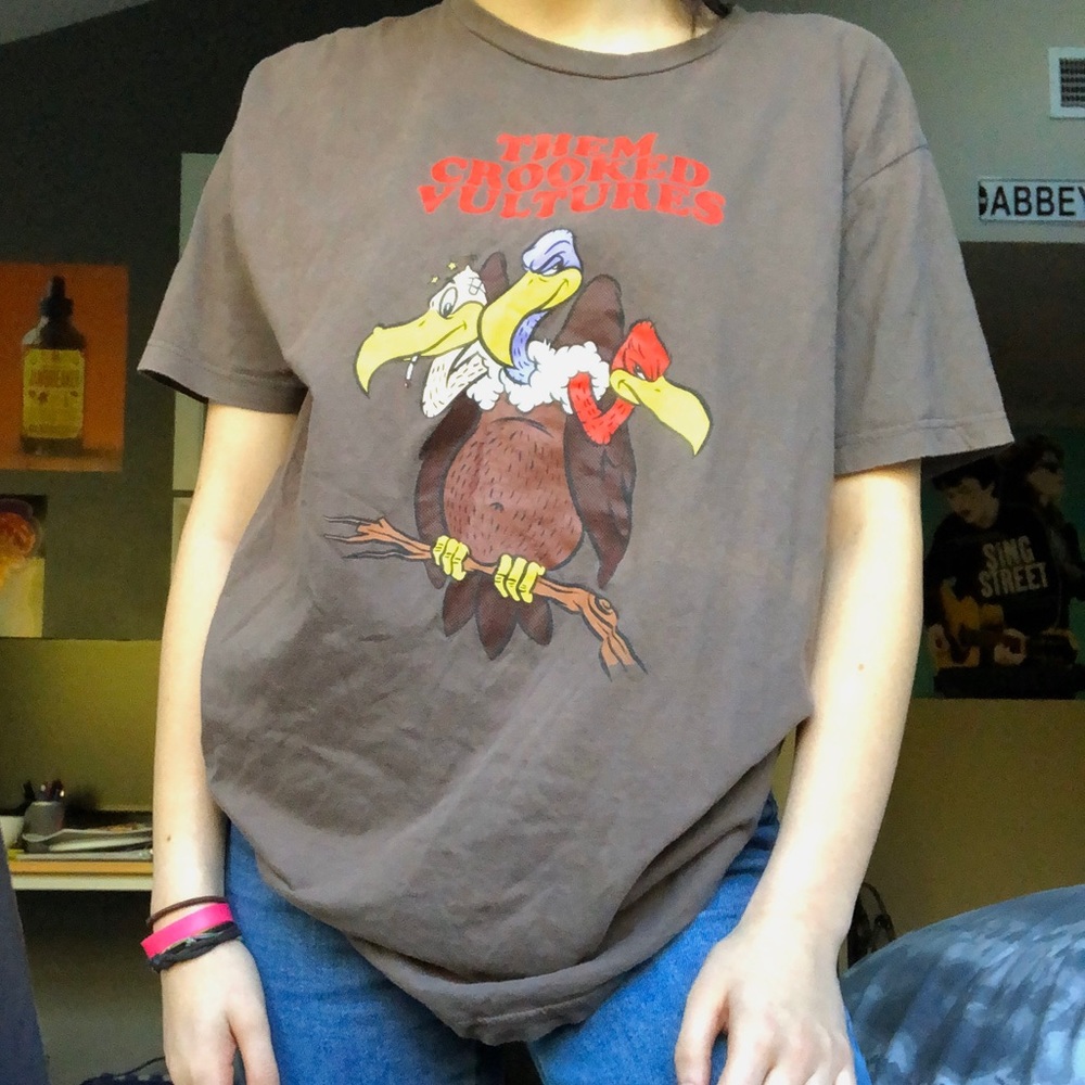 VINTAGE Them Crooked Vultures Band Tee